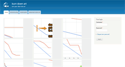 Desktop Screenshot of burndownart.com